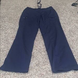 Navy scrub pants